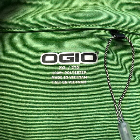 NWT Ogio Green Polo Top Size 2XL - Picture 6 of 13